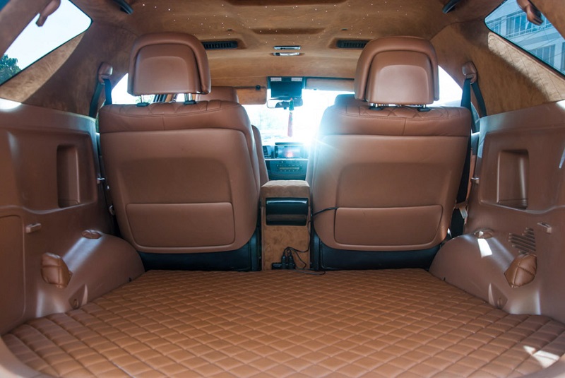 So sánh Toyota Vios và Toyota Fortuner qua ghế ngồi