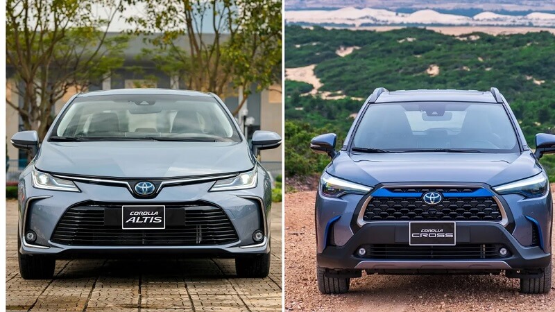 So sánh Toyota Corolla Cross và Toyota Corolla Altis qua vận hành động cơ