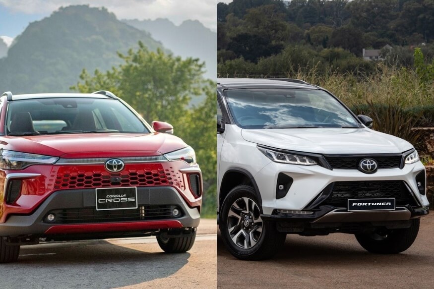 Toyota Corolla Cross và Toyota Fortuner