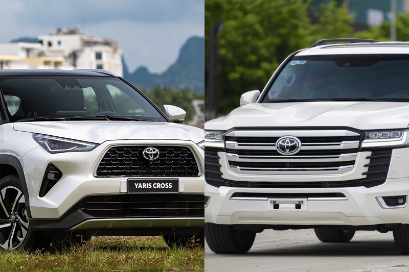 Toyota Yaris Cross và Land Cruiser