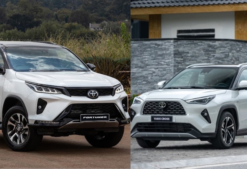 Toyota Yaris Cross và Toyota Fortuner