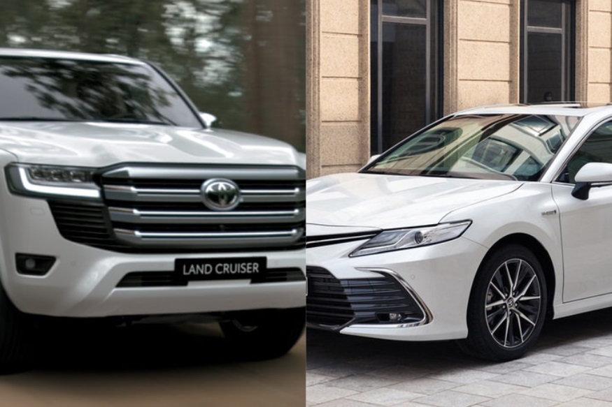 Toyota Camry và Toyota Land Cruiser