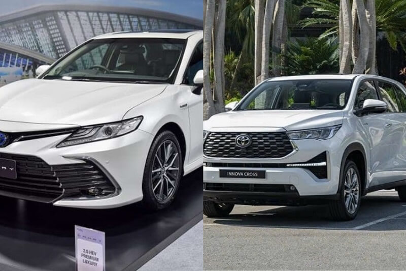 Toyota Camry và Toyota Innova