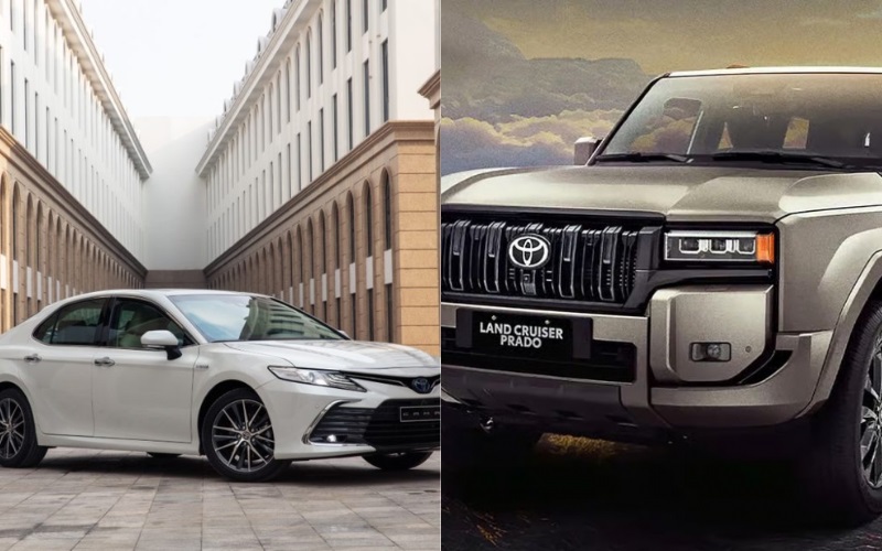 Giới thiệu Toyota Camry và Toyota Prado