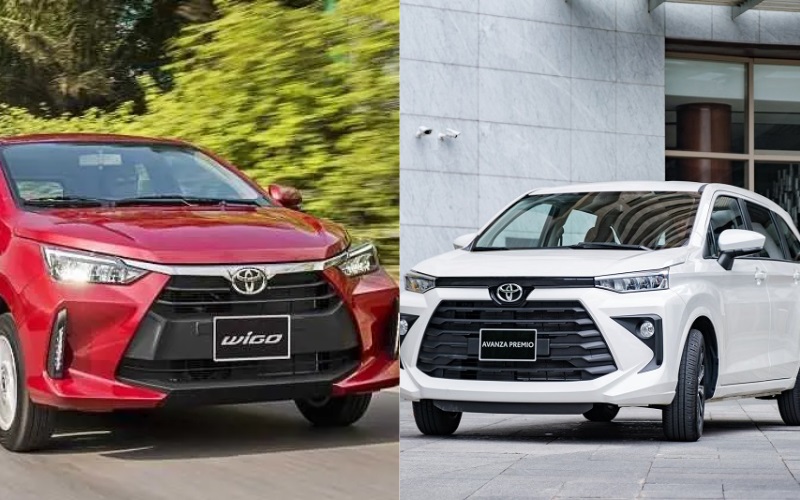 So sánh Toyota Avanza và Toyota Wigo