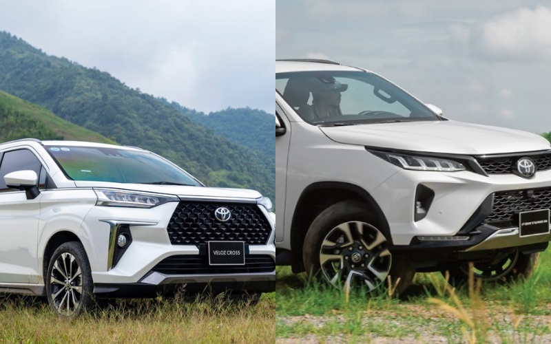 Toyota Veloz Cross và Toyota Fortuner