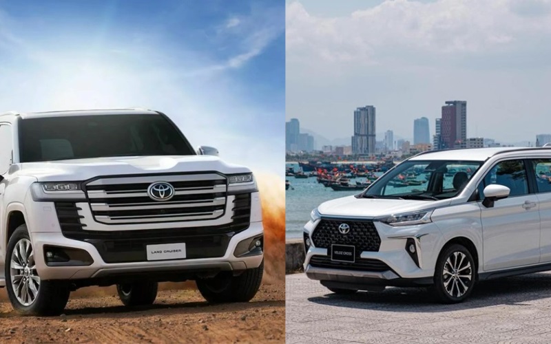 Toyota Vĩnh phúc - Đại lý cung cấp Toyota Veloz Cross và Toyota Land Cruiser giá tốt